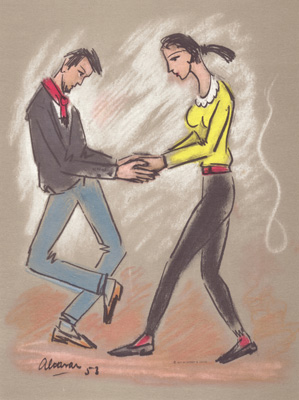 Dancing Parisian Existentialists